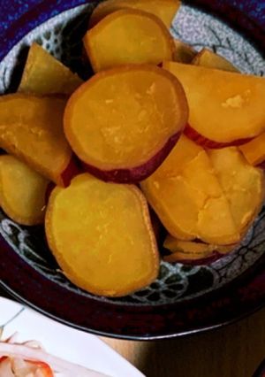 レンジで簡単☆さつまいものシンプル煮物-レシピのメイン写真