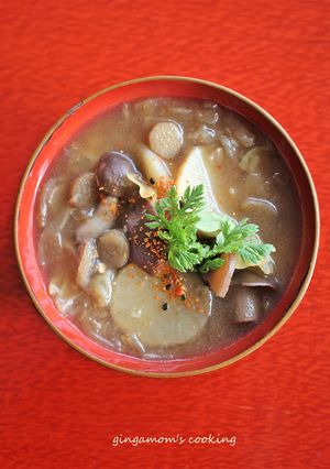 菊芋・午房・切り干し大根でイヌリン味噌汁-レシピのメイン写真