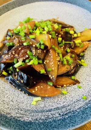 なすの甘辛酢炒め♪-レシピのメイン写真
