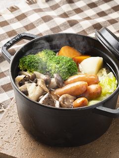 きのこたっぷりのソーセージのポトフ-レシピのメイン写真