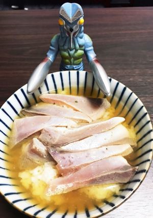 ハマチの麺つゆ漬け茶漬け-レシピのメイン写真