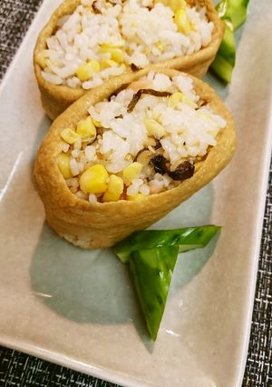 もろこし稲荷-レシピのメイン写真