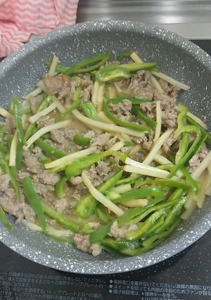 お子さまにも優しい青椒肉絲-レシピのメイン写真