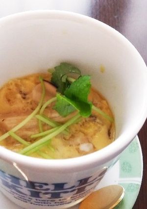 松茸贅沢茶碗蒸し-レシピのメイン写真