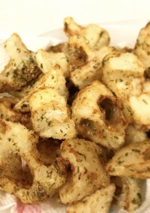 ◀︎簡単▶︎れんこん磯辺揚げ☆味変有り！-レシピのメイン写真