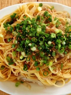 シーチキンの和風パスタ-レシピのメイン写真