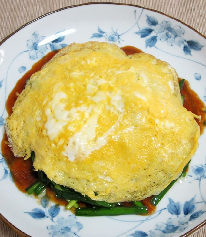 ニラ玉（八丁堀 中華シブヤ風） by Gonbao 【クックパッド】 簡単