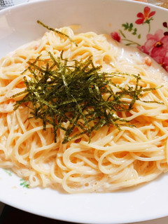 超簡単にお店の味♡たらこクリームパスタ-レシピのメイン写真