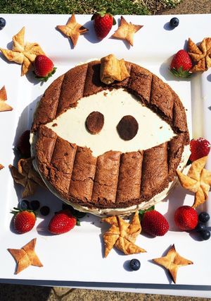 忍者ケーキ-レシピのメイン写真