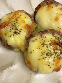 トースターで!しいたけのマヨチーズ焼き-レシピのメイン写真