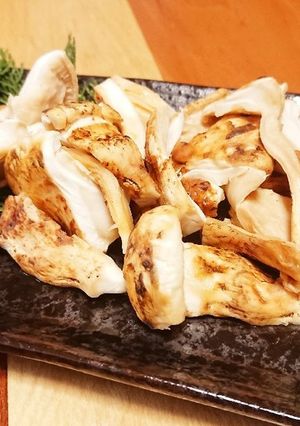 マツタケfromアメリカ☆松茸ホイル焼き-レシピのメイン写真
