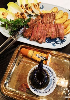 簡単^ ^牛肉を辛子で-レシピのメイン写真