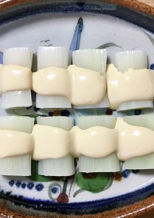 レンチンでシャキトロ！ネギの和風マヨ掛け-レシピのメイン写真