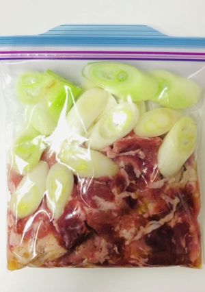 【下味冷凍】豚肉のにんにく塩ダレ炒め-レシピのメイン写真