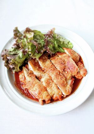 簡単に美味【チキンソテー（ケチャ醤油）】-レシピのメイン写真