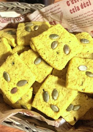 かぼちゃとピーナツバターのソフトクッキー-レシピのメイン写真