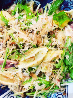 舞茸とイカ焼きのパスタサラダ-レシピのメイン写真