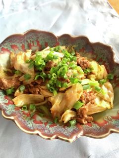 キャベツと豚こまの味噌炒め-レシピのメイン写真