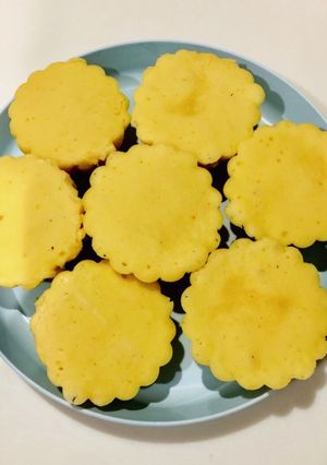 レンジで簡単！たまご米粉蒸しパン-レシピのメイン写真