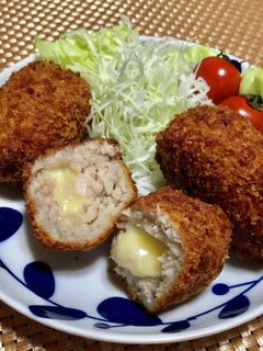 チーズ入りれんこんのコロッケ-レシピのメイン写真
