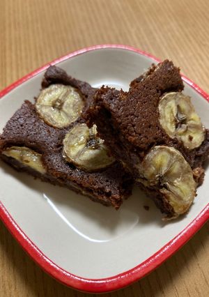 鈴カステラで、バナナチョコケーキ-レシピのメイン写真