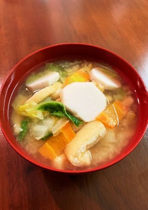 里芋入り☆具沢山味噌汁-レシピのメイン写真