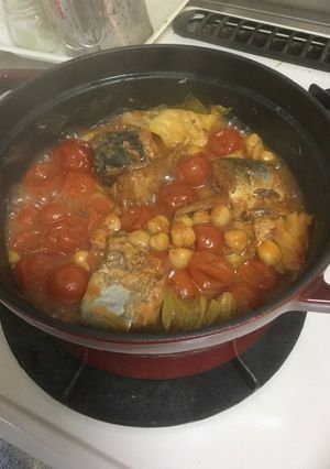 サバ味噌缶で！減塩★ヘルシーな野菜煮込み-レシピのメイン写真