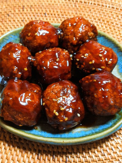 揚げない照り焼きミートボール-レシピのメイン写真