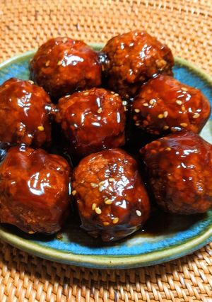 揚げない照り焼きミートボール-レシピのメイン写真