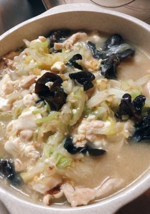 白菜と鶏ムネ豆腐あんかけ-レシピのメイン写真