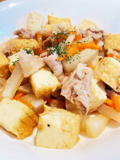 豚肉と厚揚げの醤油麹炒め★ほろ酔い料理-レシピのメイン写真