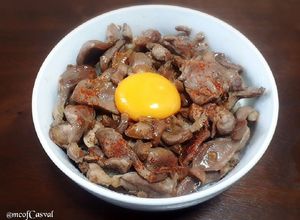 高タンパク低カロリーの砂ギモ丼-レシピのメイン写真