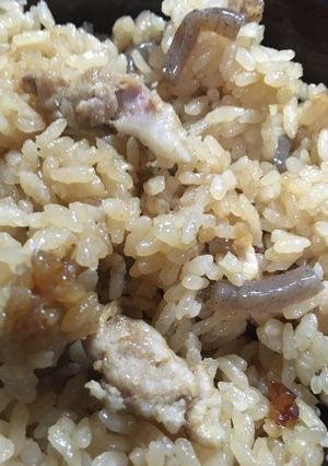 肉ごはん（炊き込み）-レシピのメイン写真