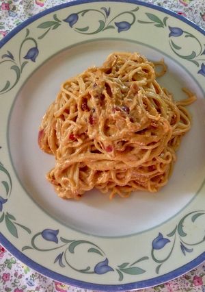 リコッタチーズナッツトマトソースのパスタ-レシピのメイン写真