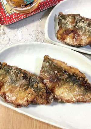 アジの竜田揚げ にんにくも！-レシピのメイン写真
