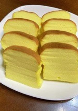 パウンド型で!かんたん台湾カステラ-レシピのメイン写真