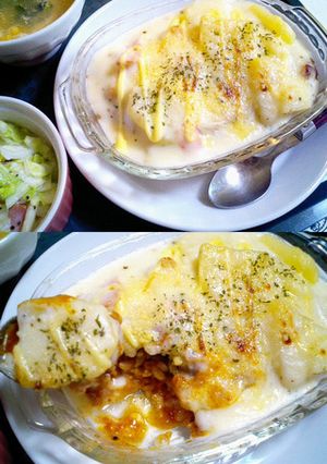 ポタージュで簡単(応用編)☆カレードリア-レシピのメイン写真