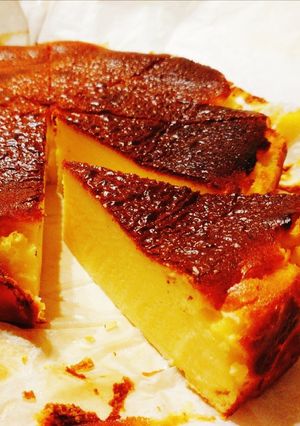 さつまいものバスクチーズケーキ-レシピのメイン写真