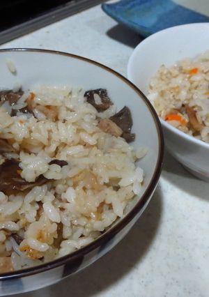 ボリボリの炊き込みご飯(圧力鍋）-レシピのメイン写真