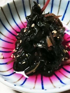 金時草の酢の物-レシピのメイン写真