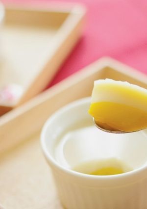卵不使用★かぼちゃのなめらかミルクプリン-レシピのメイン写真