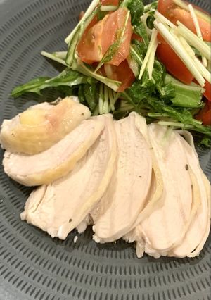 しっとりチキンの塩釜焼き-レシピのメイン写真