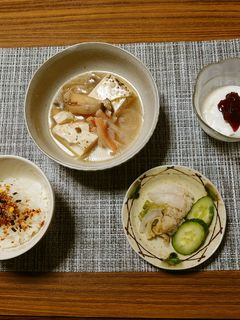 ヨウサマの減塩カニかまの豆腐あんかけ-レシピのメイン写真