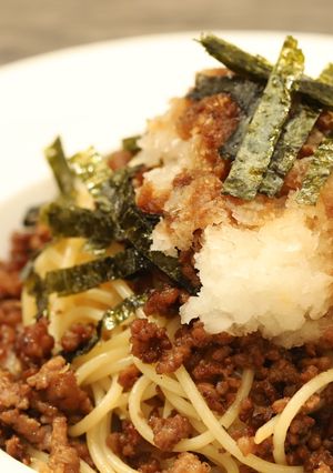 ピリ辛！おいしい！和風おろしパスタ-レシピのメイン写真