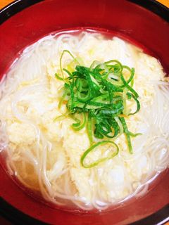 たまごたっぷりにゅうめん-レシピのメイン写真