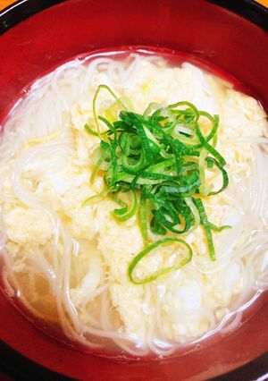 たまごたっぷりにゅうめん-レシピのメイン写真