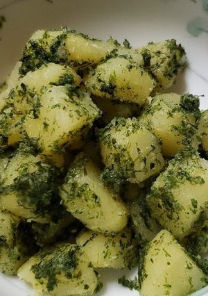 青海苔バター粉ふきいも-レシピのメイン写真