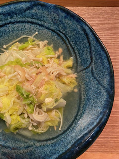 松茸のお吸い物で♫白菜とエノキのうま煮-レシピのメイン写真