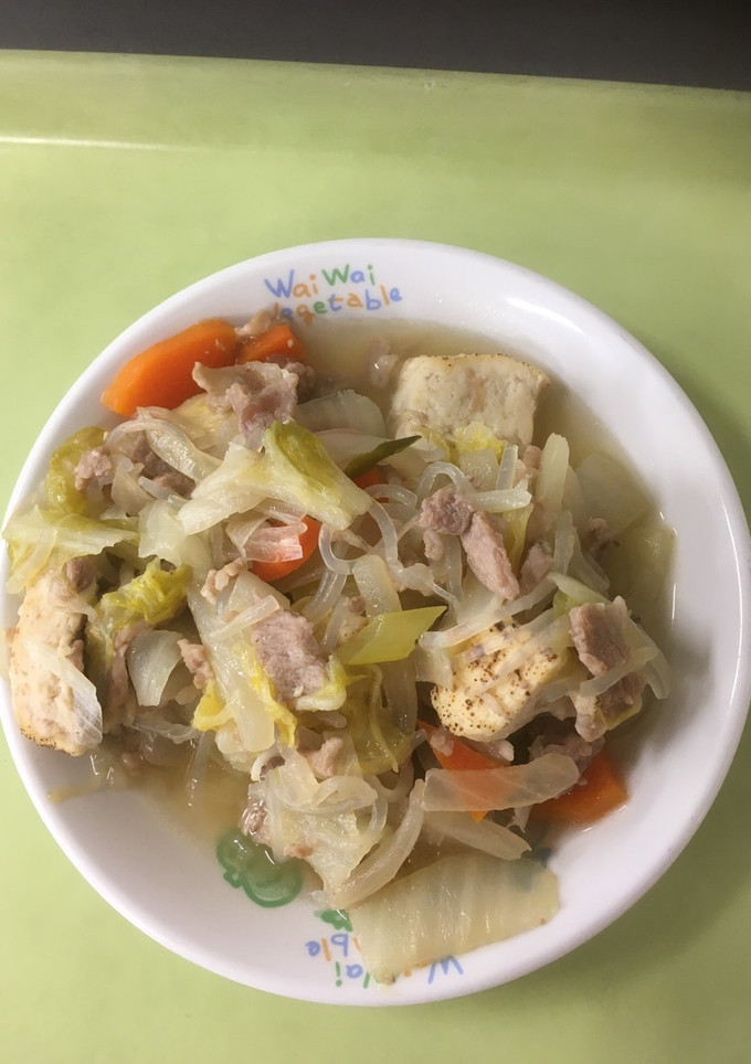 【保育園給食】すき焼き風煮-レシピのメイン写真