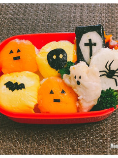 ハロウィン弁当-レシピのメイン写真